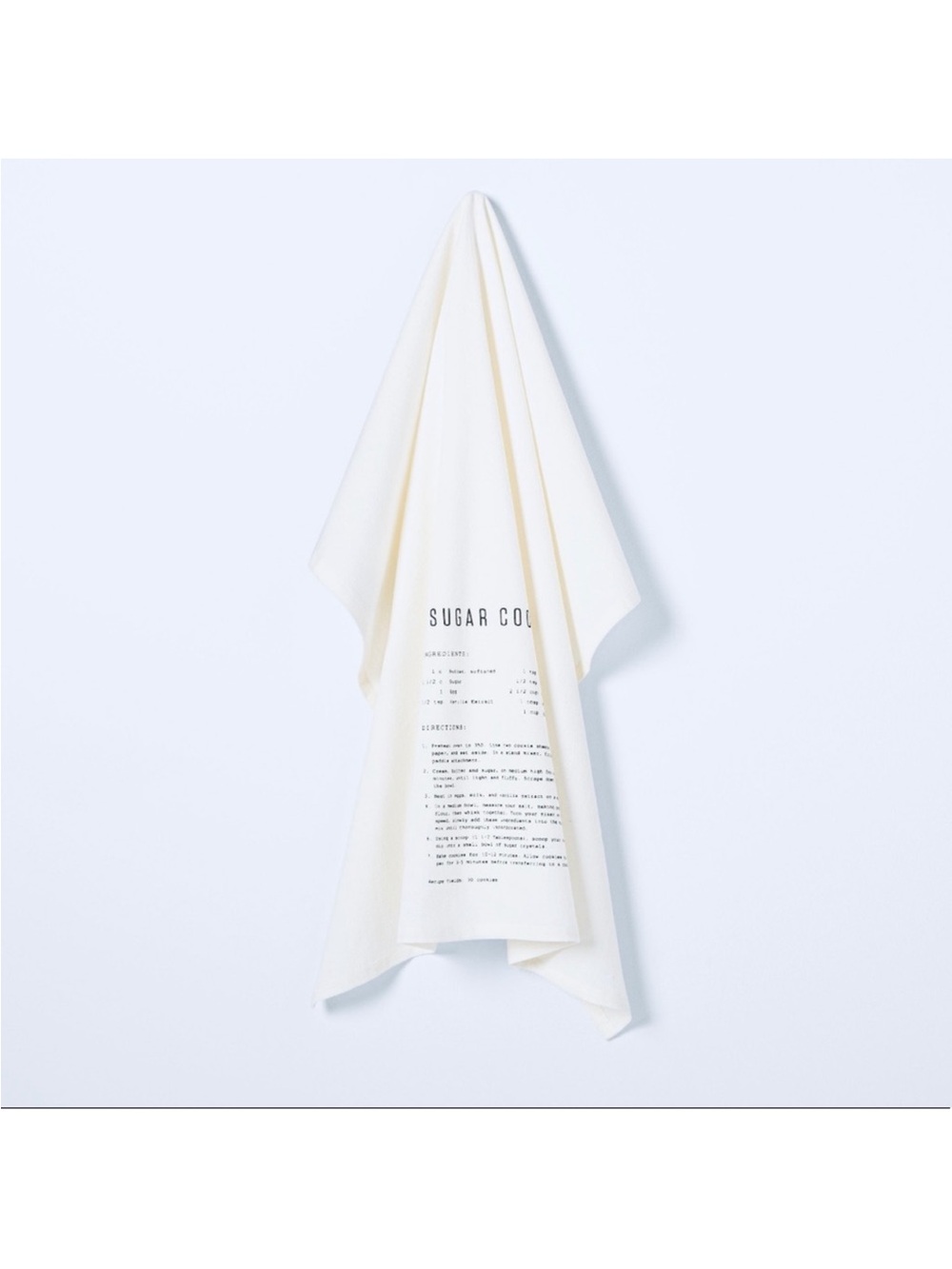 Hearth & Hand Magnolia Sugar Cookie Recipe Flour Sack Kitchen Towel
